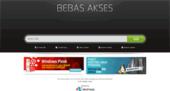 Desktop Screenshot of bebasakses.com